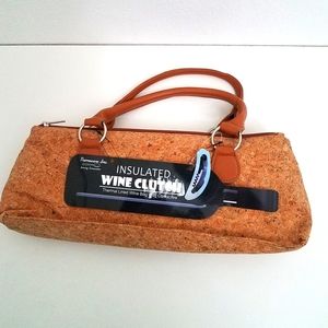 Insulated Wine Clutch by Primeware - Tan